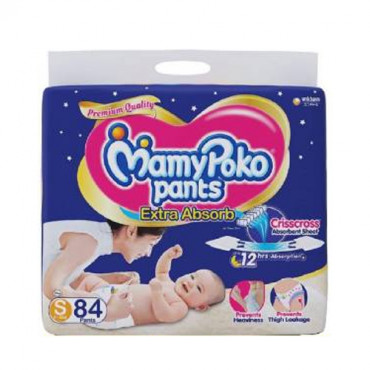 Mamy Poko Pants Small  84N (4-8kg)