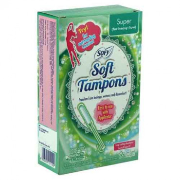 Sofy Soft Tampons Super 9Pcs