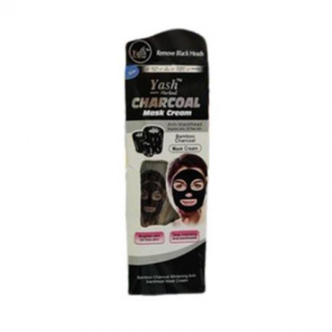 Yash Herbal Charcoal Mask Cream Anti-blackhead 130g