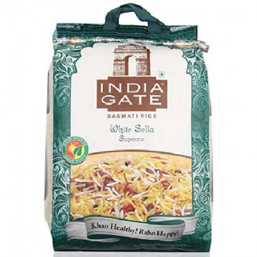 India Gate Supreme Whte Sella  Basmati Rice 1 Kg - (995873)