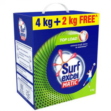 Surf Excel Matic Top Load Washing Powder 4+2 Kg