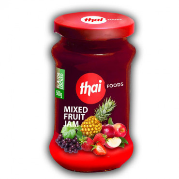 Thai Original Pineapple + Mixed Fuit Jam 500g 