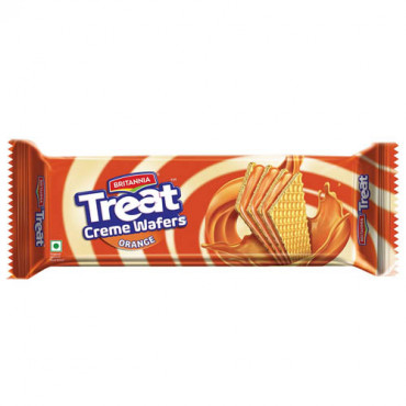 Britannia Treat Creme Wafers Orange 75g