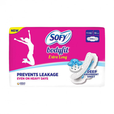 Sofy Bodyfit 290mm Extra Long 18 Pads Slim