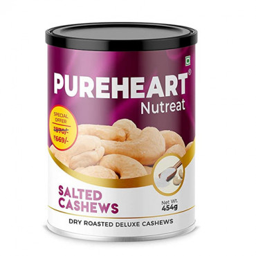 Pure Heart Nutreat Salted Cashews 454gm