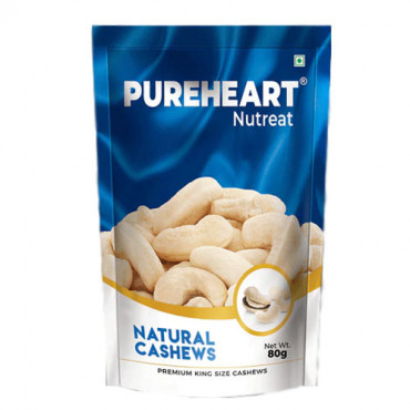 Pure Heart Nutreat Natural Cashews 200gm