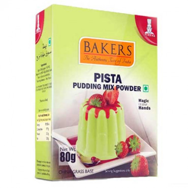 Bakers Pudding Mix Pista 80g