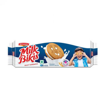 Britannia Milk Bikis Milky Sandwich Creme 100g