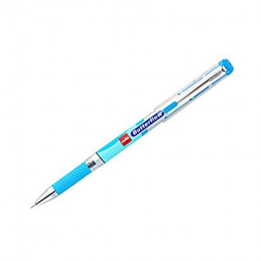 Cello Accugrip Retractable Ball Pen (Blue)