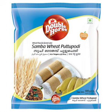 Double Horse  Wheat Puttupodi 500g