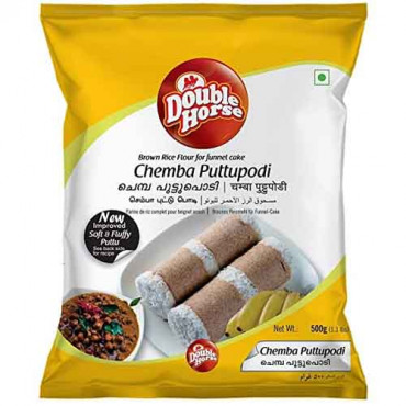 Double Horse Chemba Puttupodi 500g