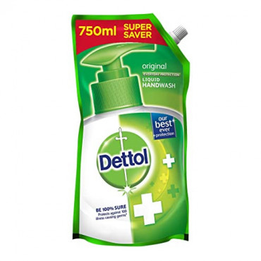 Dettol Original Liquid Handwash 750ml (Pouch)