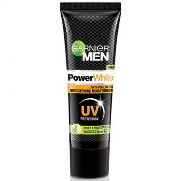 Garnier Men Power White Brightening Moisturiser UV Protection 20g