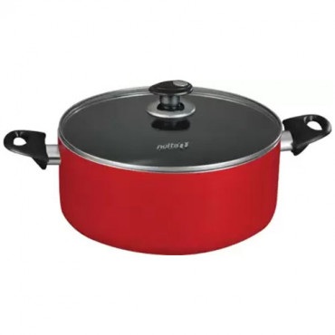 Nolta Popular Aluminium Non-stick Induction Base Biriyani Pot 22cm 3.5 Litre