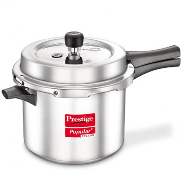 Prestige Popular Plus Svachh Induction Base Aluminium Pressure Cooker 5 Litre