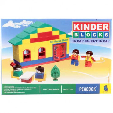 Kinder Blocks Home Sweet Home Set No:1133 Age 4+