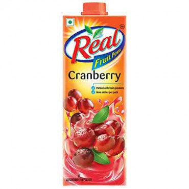 Real Cranberry Fruit Juice 1 Liter