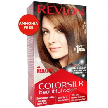 Revlon Color Silk 5G Light Golden Brown