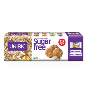 Unibic  Oatmeal Cookies Sugarfree 75G