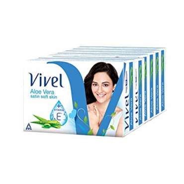 Vivel Aloe Vera Satin Soft + Vitamin E (100g x 3) + 100g Free